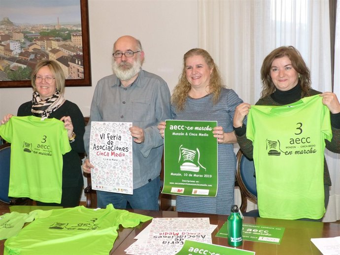 Presentación de la III andada solidaria AECC En Marcha.