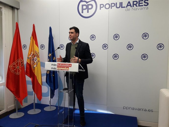 Javier García, parlamentario del PPN.
