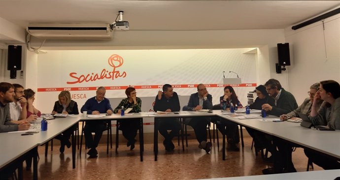 Comite electoral PSOE Alto Aragon.