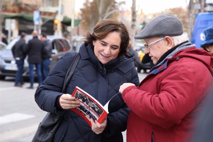 La alcaldesa de Barcelona, Ada Colau