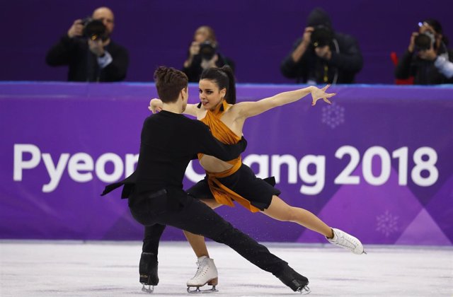 Sara Hurtado y Kirill Khaliavin en los Juegos de Pyeongchang