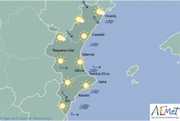 Predicción de este lunes