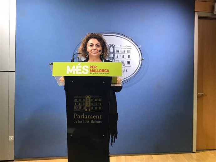 La portaveu de MÉS per Mallorca, Joana Aina Campomar