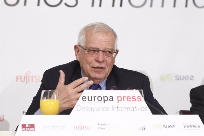 Esmorzar Informatiu d'Europa Press amb Josep Borrell