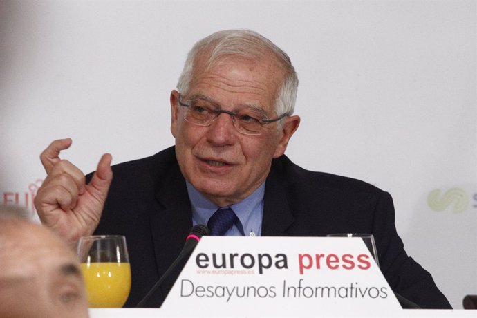 Esmorzar Informatiu d'Europa Press amb Josep Borrell