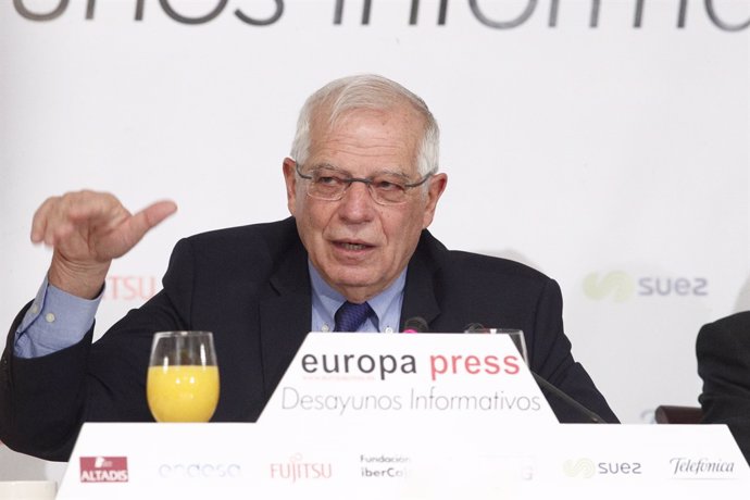 Esmorzar informatiu d'Europa Press amb Josep Borrell