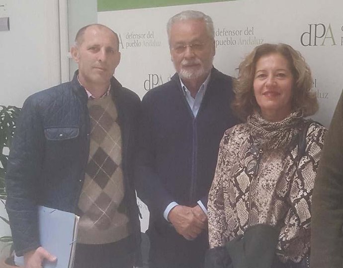 Reunión con el Defensor del Pueblo Andaluz.