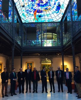 Reunión del Patronato del Museo Casa Lis de Salamanca. 14-1-2019