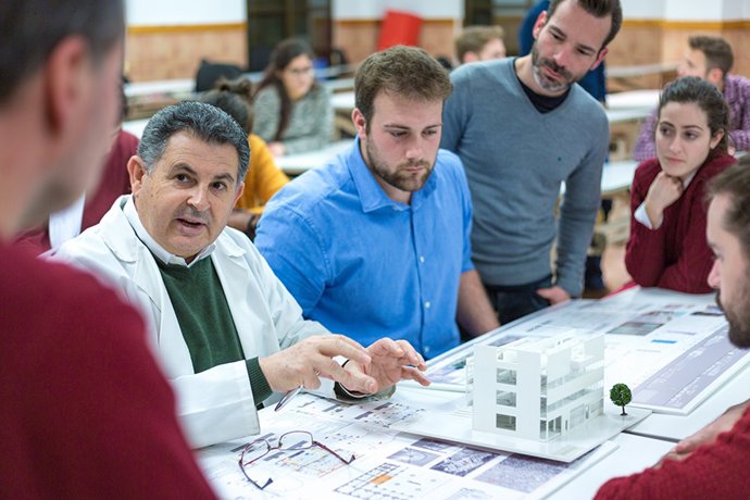 Titulados, alumnos Arquitectura UCAM