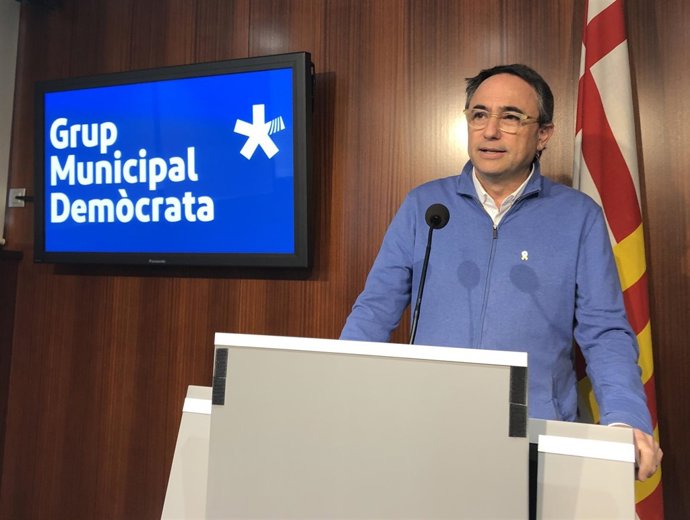 El portavoz del PDeCAT en Barcelona, Jaume Ciurana