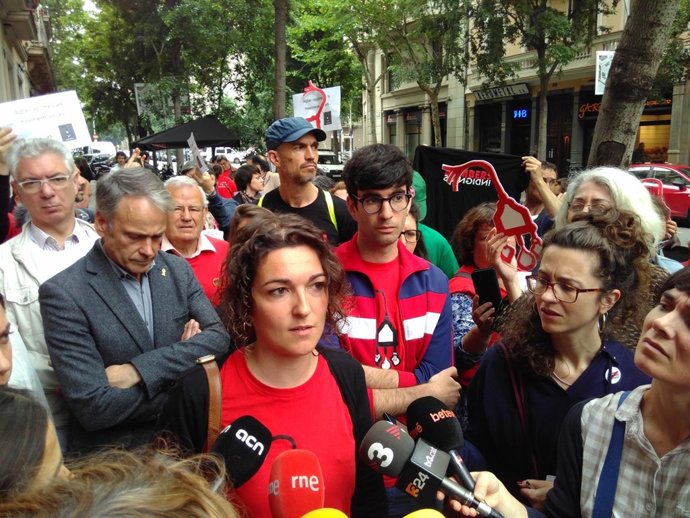 ARCHIVO / La portavoz de la APE, Maria Campuzano