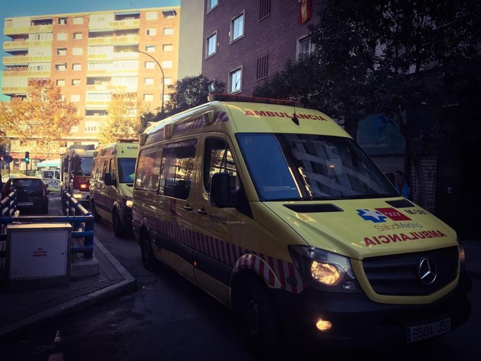 Accidente laboral en Madrid