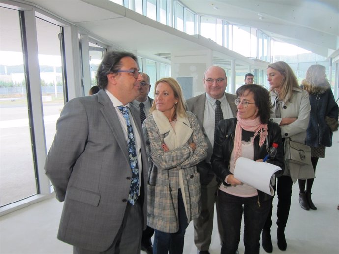 Vergeles y Nevado visitaron en octubre las obras del nuevo hospital