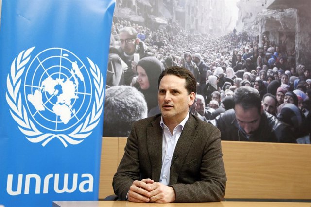 El comisario general de la UNRWA, Pierre Krahenbuhl