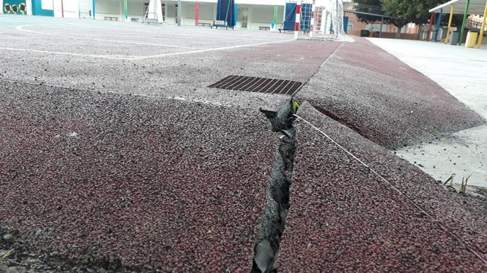 Epic Ibiza denuncia el mal estado de las pistas del CP Portal Nou