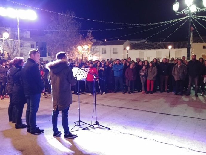 Concentración en apoyo a Diego Martos