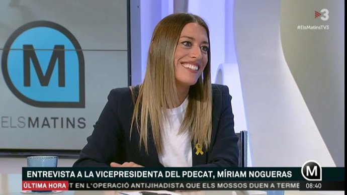 Míriam Noguera, en TV3