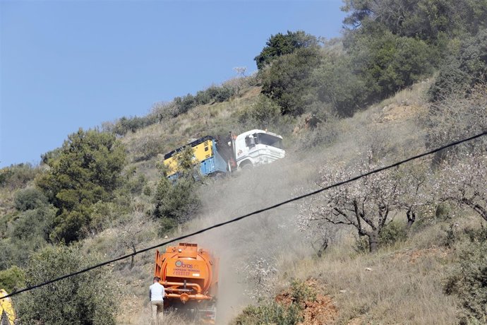 Labores resacate niño Totalán