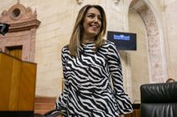 Susana Díaz replica a Vox: "Lo que es kale borroka es querer justificar la violencia hacia las mujeres"