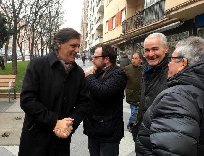 García Carbayo en el barrio Garrido, 15-1-19