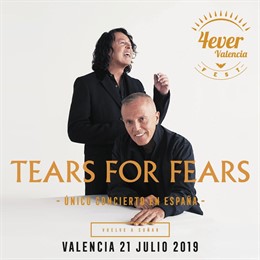 Tears for Fears, cabeza de cartel para el 4ever Valencia Fest