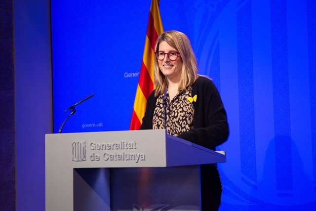 Rueda de prensa en el Palacio de la Generalitat tras el Consejo Ejecutivo