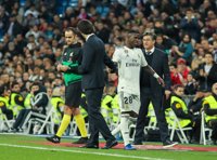 Solari: "Vinicius tiene mucho talento y lo demuestra cuando toca, en los partidos"