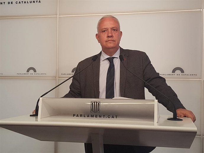 El portavoz del PP en el Parlament, Santi Rodríguez