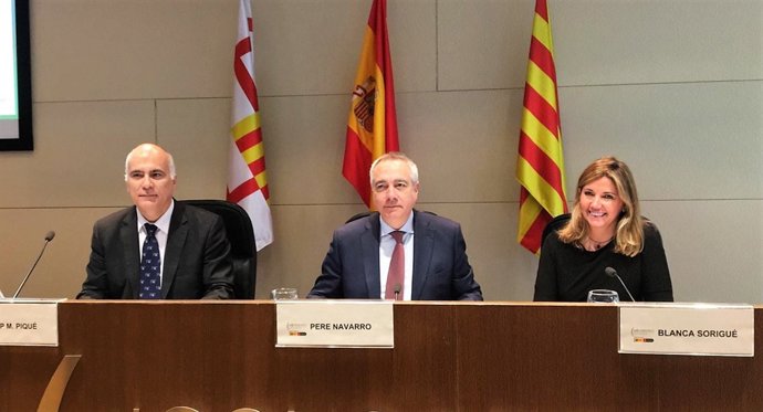 Josep Miquel Piqué (La Salle Technova); Pere Navarro, Blanca Sorigué (CZFB)