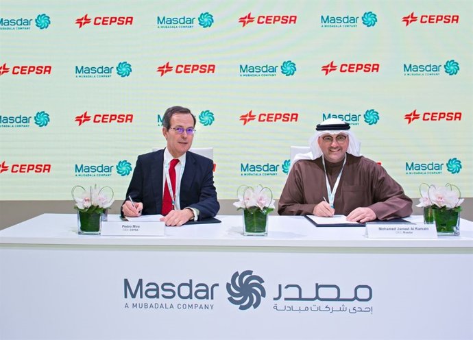 Cepsa y Masdar sellan alianza
