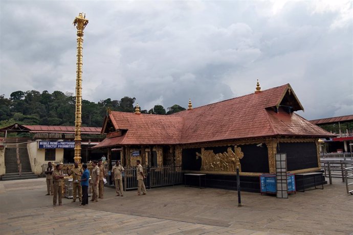 Templo hindú de Sabarimala, en Kerala