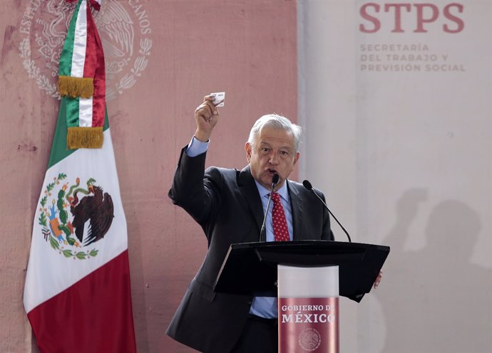 Mexican President Obrador opens Youth Building the Future Program