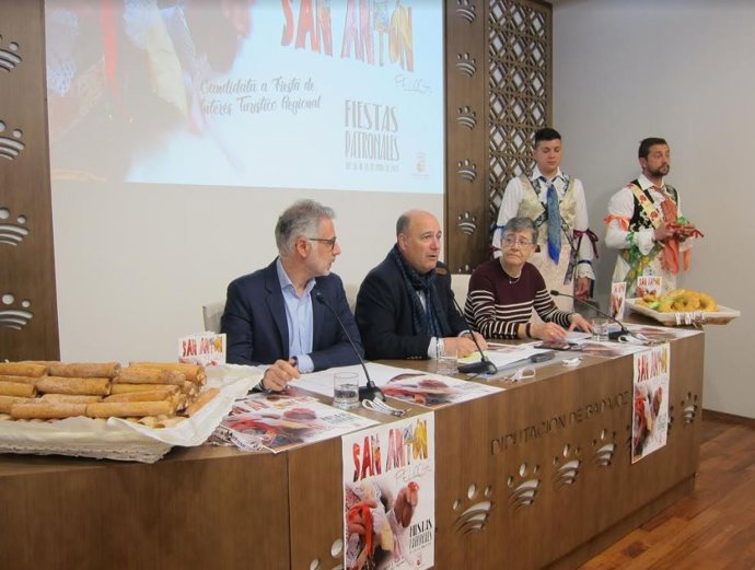 Presentación de las fiestas de San Antonio Abad