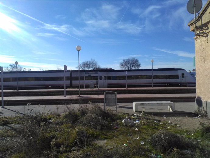 Tren descarrilat a Torrijos (Toledo)