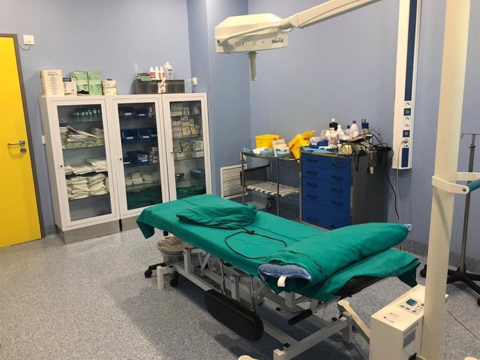 Sala de cirugía ambulatoria del centro 'Tomasa Morales' de Algeciras