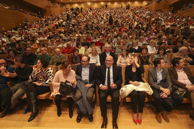 Carnero preside el acto en el Miguel Delibes, 15-1-19