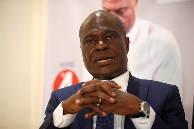 Martin Fayulu, candidato opositor a la Presidencia de RDC