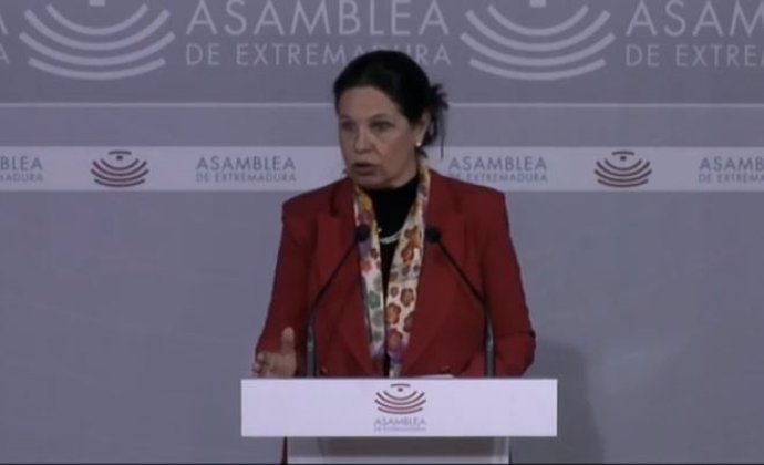 Vicepresidenta extremeña Pilar Blanco-Morales