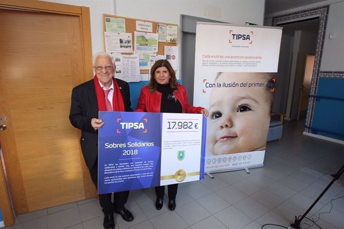 TIPSA dona más de 30.000 euros a cuatro ONG a través de su campaña de sobres sol