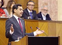 Moreno pide a Vox "encapsular" las discrepancias para dotar de "estabilidad" la legislatura