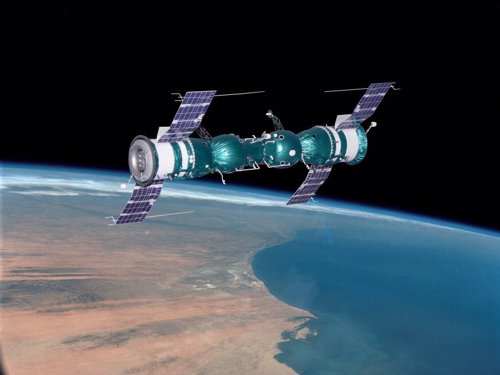 Acoplamiento de las naves Soyuz 4 y 5