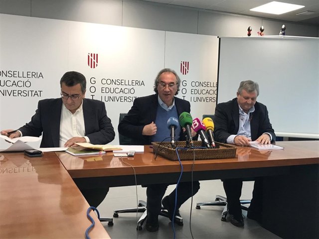 El conseller de Educación y Universidad, Martí March,