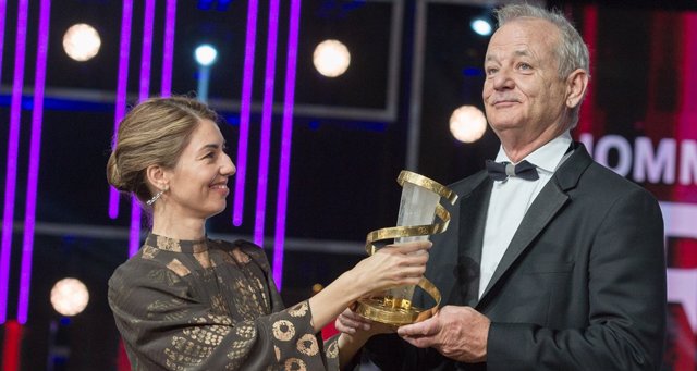 Sofía Coppola y Bill Murray