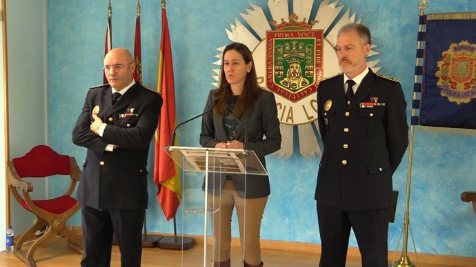 Fernando Sedano, Gema Conde y Félix Ángel García en Burgos 16-1-2019