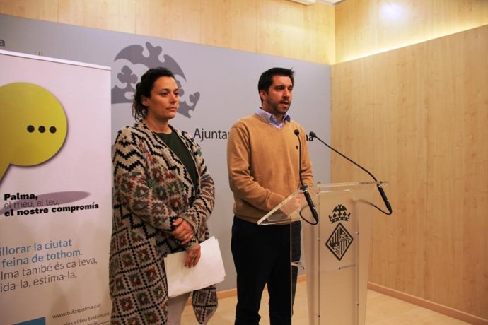 El regidor d'Infraestructures de Cort, Rodrigo Romero