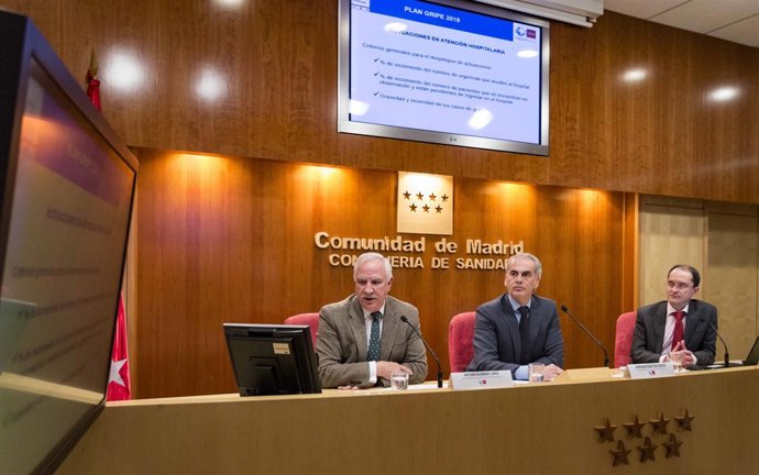 El consejero de Sanidad de la Comunidad de Madrid, Enrique Ruiz Escudero