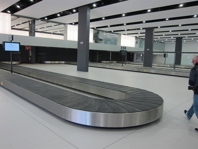 Recogida de equipaje del aeropuerto de Corvera