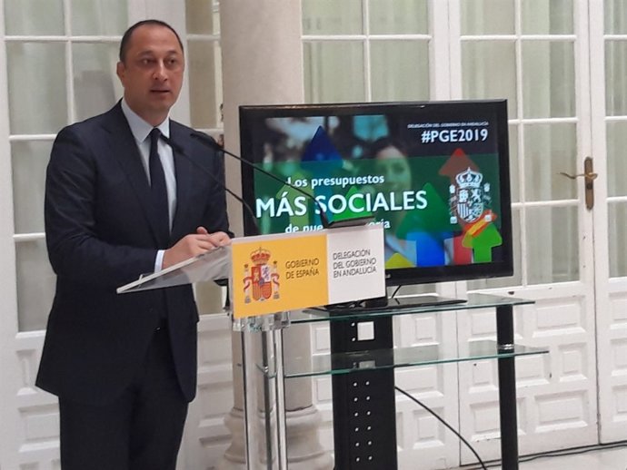 Alfonso Rodríguez Gómez de Celis, en rueda de prensa este martes.