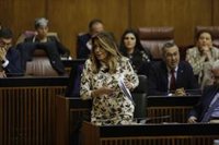 Susana Díaz: "Espero volver a tener la confianza mayoritaria de los andaluces cuanto antes"