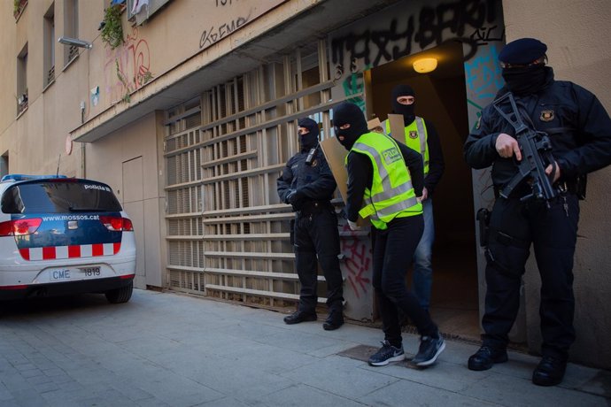 Operación contra el yihadismo en el centro de Barcelona
